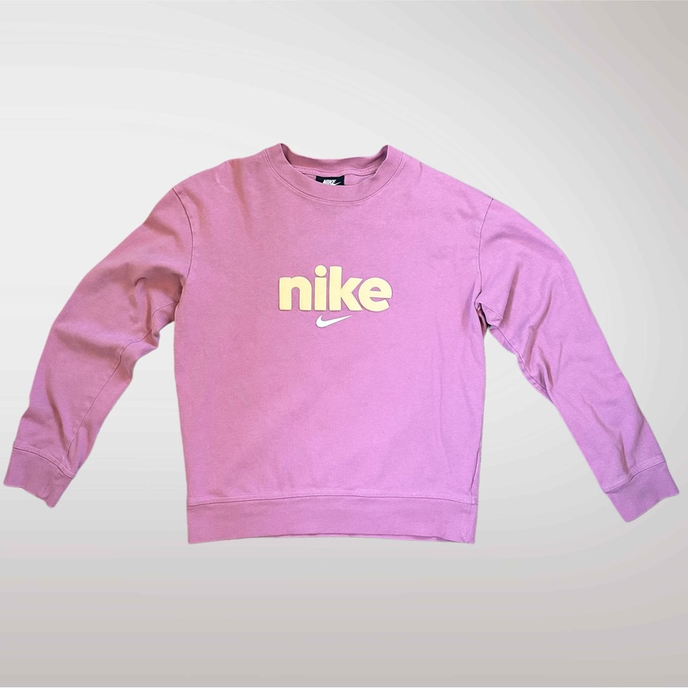 Dusty Rose Colored Nike Women's Sweatshirt Size Small